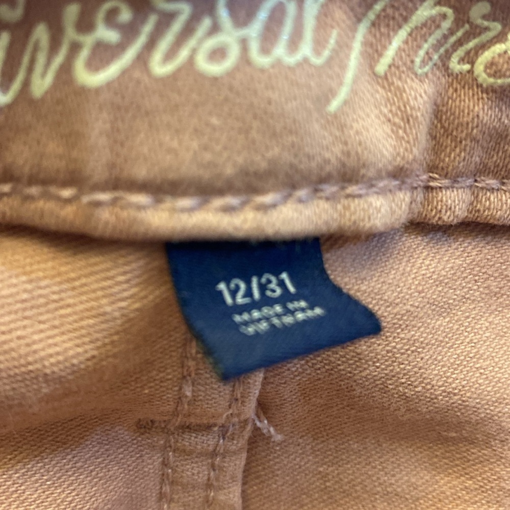 Universal Thread Pink High-Rise Skinny Crop Jeans - Size 12S  (31) 💗 - Picture 8 of 11
